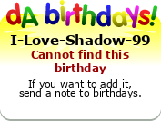 My birthday badge