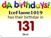 My birthday badge