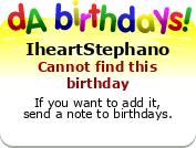 My birthday badge