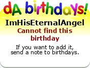 My birthday badge