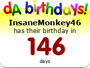 My birthday badge