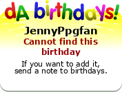 My birthday badge
