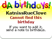 My birthday badge