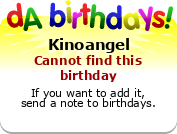 My birthday badge