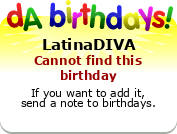 My birthday badge