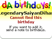 My birthday badge