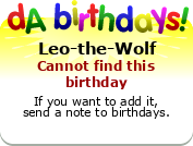 My birthday badge