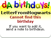 My birthday badge