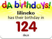 My birthday badge