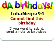 My birthday badge