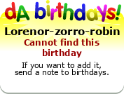 My birthday badge