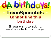 My birthday badge
