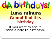 My birthday badge