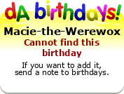 My birthday badge