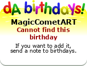 My birthday badge