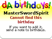 My birthday badge