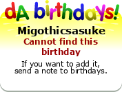 My birthday badge