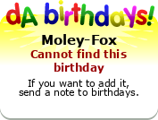 My birthday badge