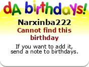 My birthday badge