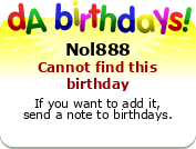 Birthday Countdown