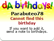 My birthday badge