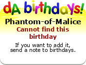 My birthday badge