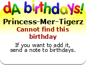 My birthday badge