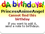My birthday badge