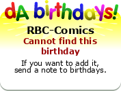 My birthday badge