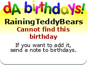 My birthday badge