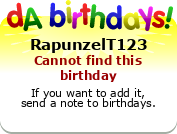 My birthday badge