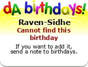 My birthday badge