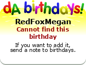My birthday badge
