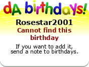 My birthday badge