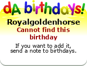 My birthday badge
