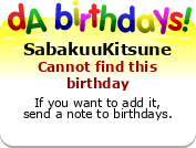 My birthday badge