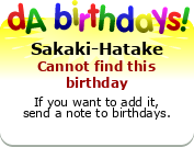 My birthday badge