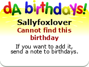 My birthday badge
