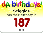 My birthday badge