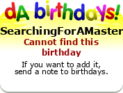My birthday badge
