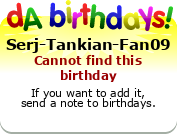 My birthday badge