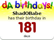 My birthday badge