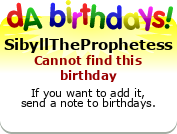 My birthday badge