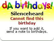 My birthday badge
