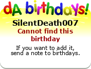 My birthday badge