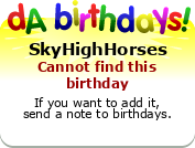 My birthday badge