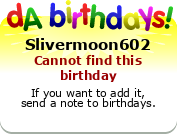 My birthday badge