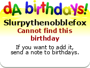 My birthday badge