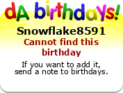 My birthday badge