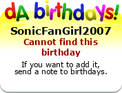 My birthday badge